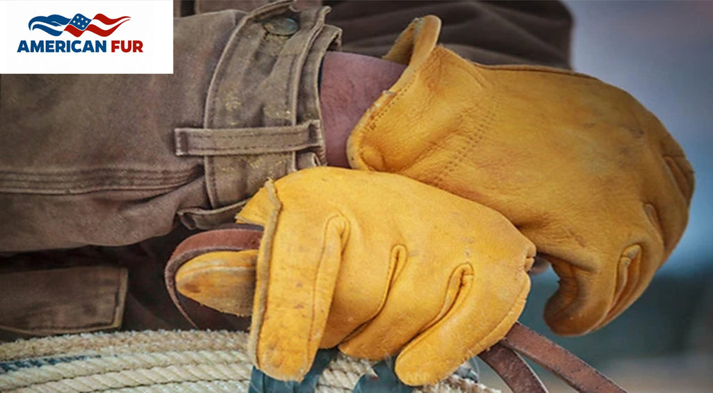Premium Deerskin Gloves by American Fur