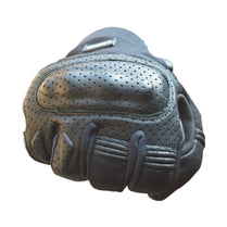 AAGLEZ Biker Gloves with Protective Knuckles, Racing Gloves, Motorcycle Protective Gloves (Black)