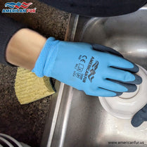 Fully Coated Double Dip Waterproof Latex Breathable Gloves