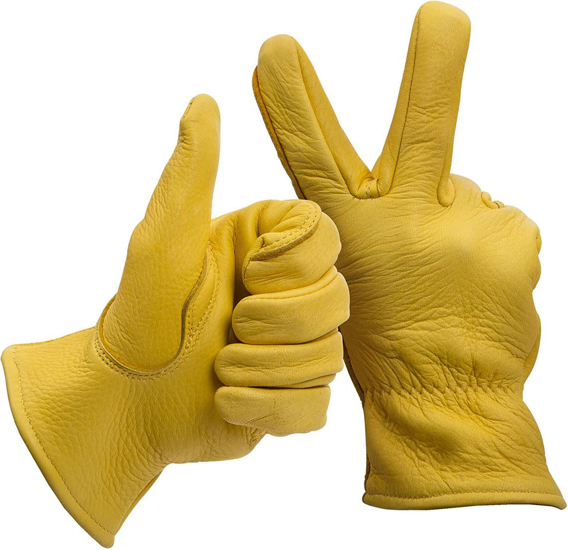 【貴重な未使用】90年代〜 アメリカ製　DEERSKIN GLOVES ブラック Rumble - Men's Deer Skin Motorcycle Gloves – First MFG Co